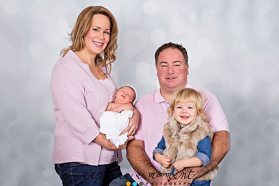 The Wolford Family and Newborn 